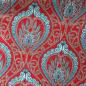 Preview: RED INDIAN ORNAMENT Afrikanischer Wax Print Stoff